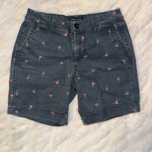 Aeropostale Flamingo Print Men's Shorts